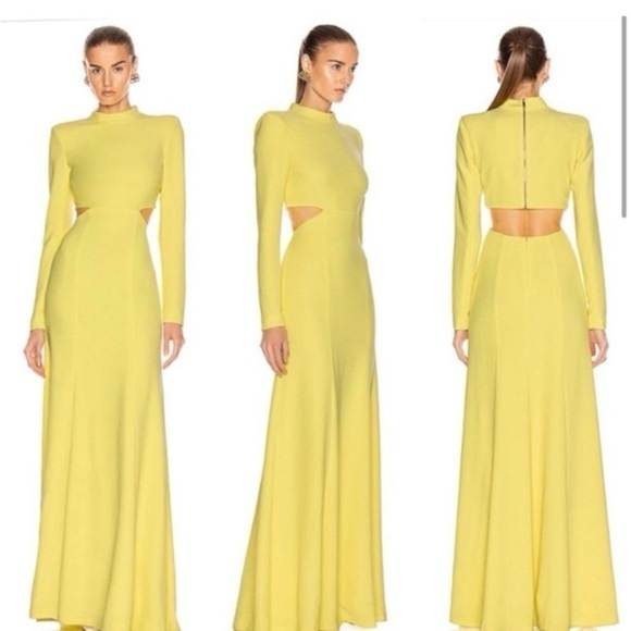 A.L.C. Dresses & Skirts - A.L.C. Gabriela Revolve Dress in Lemon Yellow Size 0